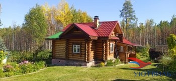 Бревенчатый дом в СНТ Ветеран в Карпинске - karpinsk.yutvil.ru